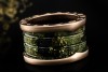 BVLGARI B.zero1 Ring 4-Band Marmor Grün Naturstein 750er Roségold Gr. 50 