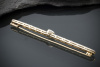 Alte Brosche / Nadel Art deco mit Diamanten 0,50 Carat 585er Gold  