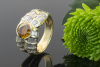 Hans Dieter Krieger Ring Fancy Diamond 1,30 CT & 2,50 CT Baguette Diamanten 750er Gold 