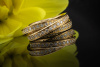 Cartier Trinity de Cartier Ring mit Brillanten rundum in 750er Gelbgold 