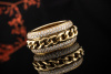 Piaget Possession Chain Ring Drehring mit Diamanten Brillanten Gold 750 