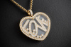 Chopard Collier Happy Diamonds Herz Love Kette Diamanten in Gelbgold 750 