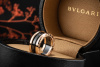 BVLGARI Bulgari B.zero1 2-Band Ring Schwarze Keramik Rosegold Full Set 