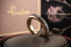 Pomellato Ring Iconica Braune Diamanten rundum in 750er Rosegold OVP 