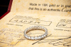 Cartier Memoire Ring Destinée Trauring mit 22 Diamanten in 950er Platin 