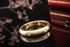 Cartier Ring Stella Bandring mit Diamanten rundum in 750er Gelbgold OVP 