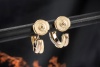 Cartier Trinity Ohrringe Creolen Ohrstecker Weißgold Roségold Gelbgold 
