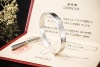 Cartier Love Armreif Vintage Modell Größe 16 in Weißgold 750 Sonderpreis 
