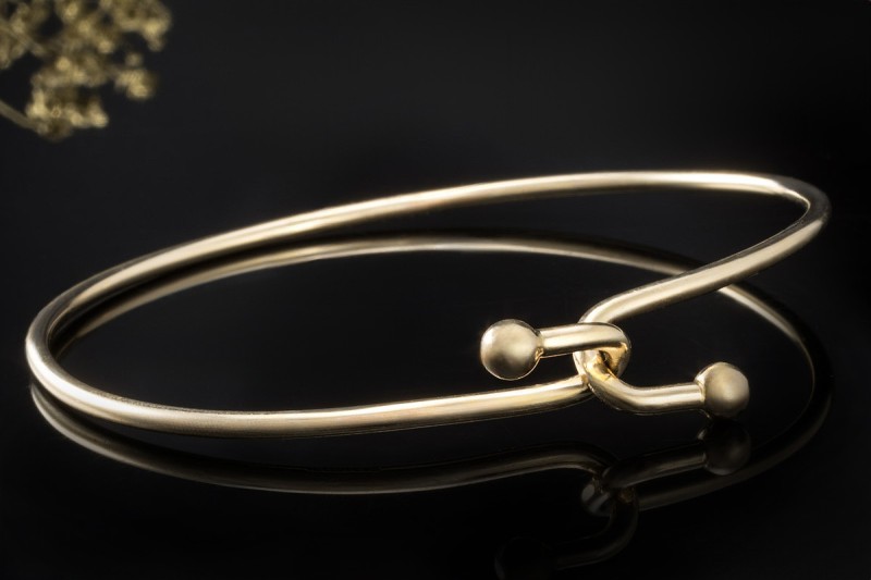 Tiffany & Co. Vintage Armreif Armband Armspange Rarität in Gelbgold 585 