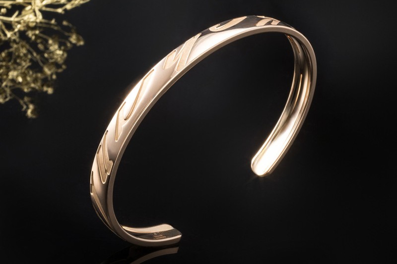 Chopard Armreif Chopardissimo Armspange Armband 17 cm M in Roségold 750 