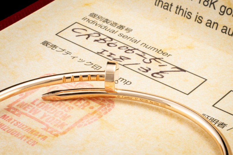 Cartier Armband Armreif Juste un Clou Kleines Modell in Roségold Gr. 17 