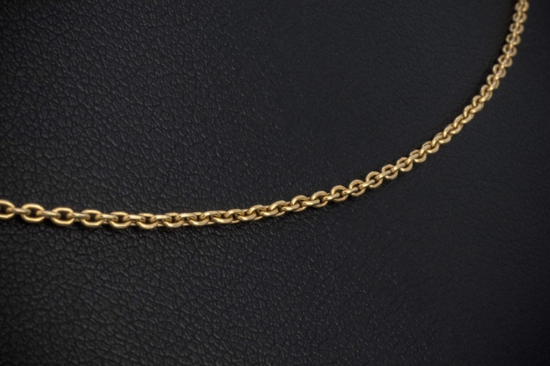 Chopard Kette Collier Gliederkette 38 / 40 / 42 cm Länge in Gelbgold 750 