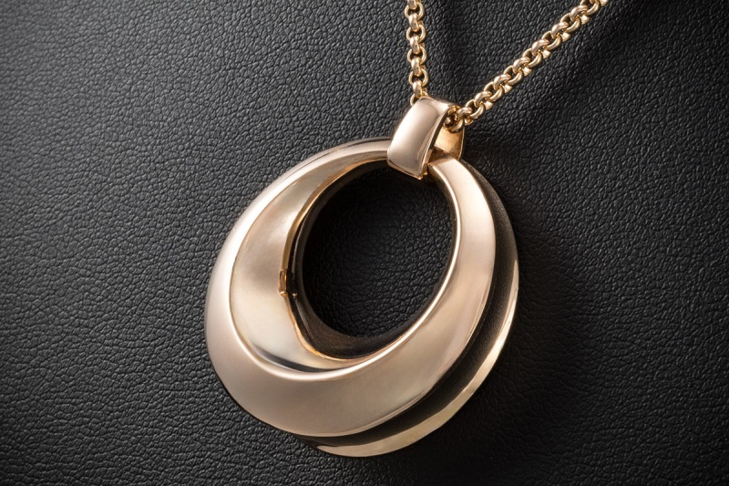Chopard Collier Imperiale Kette mit Anhänger 60 cm Massiv 750er Roségold 