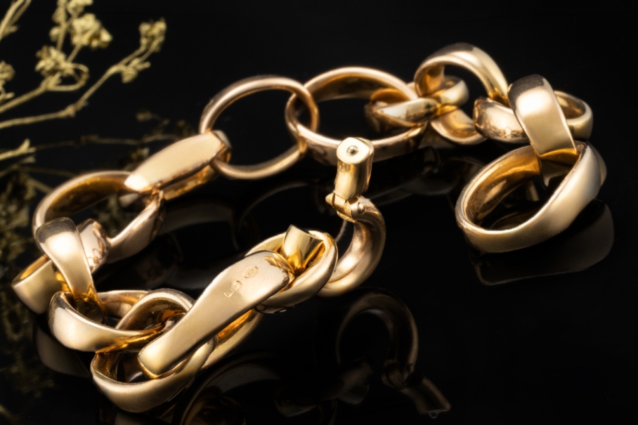Pomellato Armband Sabbia Massives Gliederarmband in 750er Roségold 