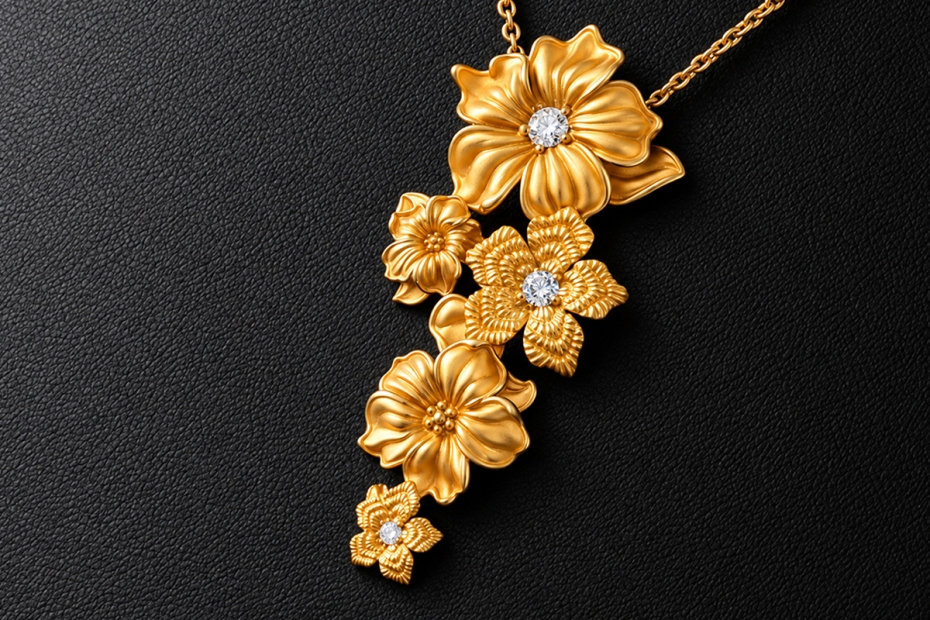 Carrera y Carrera Collier Kette Emperatriz Medium mit Diamanten Gold 750 