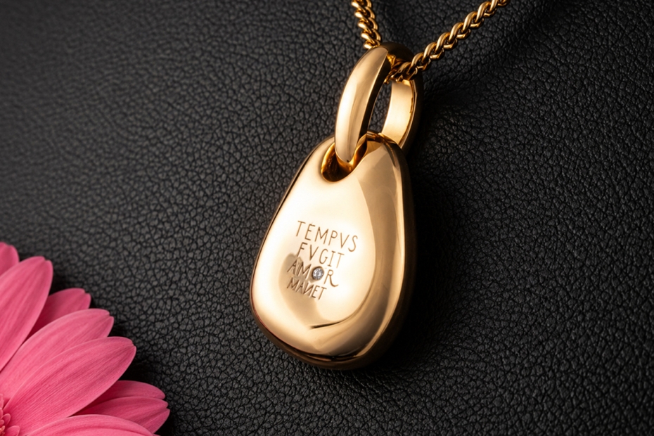 Wempe By Kim Collier Liebe: Tempus Fugit Amor Manet Gold 750 mit Diamant 