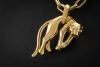 Panthère de Cartier Collier Spartacus Kette Anhänger 750er Gold Full Set 
