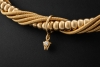 Wellendorff Collier Seidenkordel Sondermodell Diamant Massiv in Gelbgold 