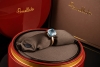 Pomellato Nudo Ring Classic Himmelblauer Topas in Rosegold 750 Full Set 