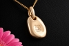 Wempe By Kim Collier Liebe: Tempus Fugit Amor Manet Gold 750 mit Diamant 