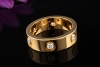 Cartier Love Ring mit 6 Diamanten Großes Modell in 750er Gelbgold Gr. 53 