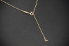 Tiffany & Co. T Smile Kette in 750er Gelbgold Collier mit Diamanten OVP 
