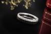 Etincelle de Cartier Ring Memoire Trauring Diamanten Weißgold OVP Gr. 51 