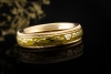 Wellendorff Ring Pistazie Fantasie Drehring Grün 1 Diamant Gelbgold 750 