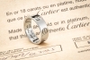 Cartier Love Ring Klassisches Modell 750er Weißgold Größe 49 Zertifikat 