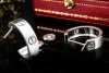 Cartier Ohrringe LOVE Creolen Ohrstecker Klassisch in 750er Weißgold OVP 