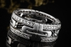 BVLGARI Parentesi Ring mit Diamanten in 750er Weißgold OVP Größe 56 