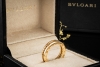 BVLGARI B.zero1 1-Band Memoire Ring Diamanten Gelbgold 750 Größe 51 OVP 