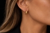 Cartier Love Creole Kleines Modell Einzelner Ohrring in Gelbgold 750 OVP 