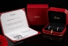 Étincelle de Cartier Creolen Kleines Modell Diamanten Weißgold Full Set 