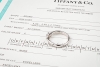 Tiffany & Co. Harmony Solitär Ring Diamant 0,34 Ct 950er Platin Full Set 
