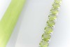 PERIDOT Designer Armband mit 70 Ct Peridot in 750 Weißgold  