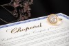 Chopard Ring Happy Spirit mit 1 Diamant Modell Roségold mit Weißgold 750 