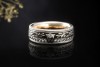 Wellendorff Ring Holunder Drehring mit 0,52 Ct. Diamanten in Weißgold 750 