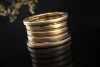 BVLGARI B.zero1 5-Band Ring beweglich in 750er Gelbgold Neuwertig Gr. 54 
