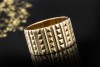 Cartier London Ring Breites Vintage Modell Rarität in Gelbgold 750 Gr 53 