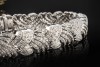 Armband mit Diamanten in 750er Weißgold Detailverliebtes Gliederarmband 