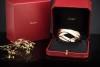 Cartier Trinity Armreif XL Armband Extragrosses Modell Gold Tricolor OVP 