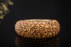 Ring Cocktailring Madeira Citrin goldiges Orange rundum in Gelbgold 750 