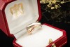 Trinity de Cartier Ring Vintage Modell Roségold Gelbgold Weißgold Gr. 57 
