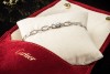 Cartier Armband Santos de Cartier Gliederarmband 18 cm in 750er Weißgold 