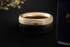 Wellendorff Ring Memoire Brillant Julia Diamant Drehring Gelbgold 56 OVP 
