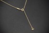 Tiffany & Co. T Smile Kette in 750er Gelbgold Collier mit Diamanten OVP 