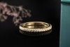 Tiffany & Co. Soleste Offener Eternity Ring Ehering 750er Gelbgold Gr 50 