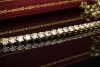 Cartier Tennisarmband Vintage 46 Diamanten 3,91 Carat 750er Gelbgold OVP 