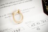 Cartier Juste un Clou Ring Klassisch mit Diamanten in Gelbgold Full Set 